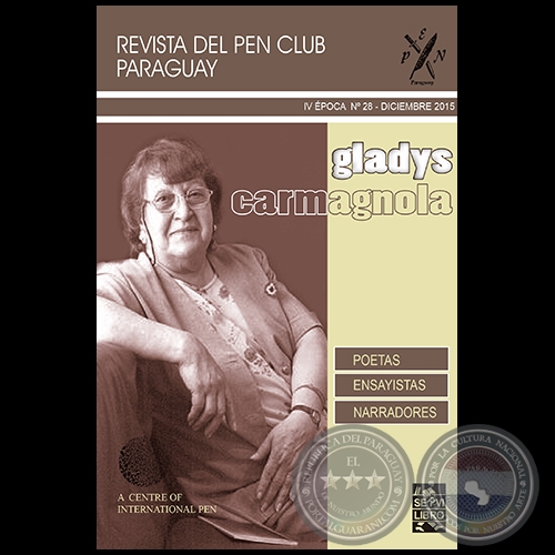  REVISTA DEL PEN CLUB DEL PARAGUAY  IV ÉPOCA - N° 28 - DICIEMBRE 2015